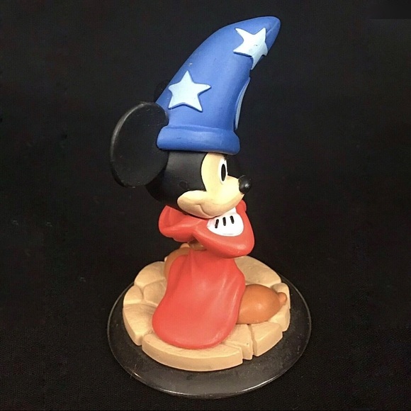 Disney Infinity Mickey Mouse Sorcerer Apprentice Figure Wii 1.0 2.0 3.0 MINT - Picture 3 of 13